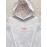 Women'S Casual Hoodie with Bow & Floral Design - Oversized Long Sleeve Pullover, Light Gray with Pink Accents, Easy to Match with, Spring/Summer/Fall Style, Autumn Casual Wear | Casual Style Hoodie | Construction, Essential Hoodie