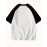 Women'S Spider Graphic T-Shirt - White & Black Color Block, Casual Crew Neck Short Sleeve Tee with 