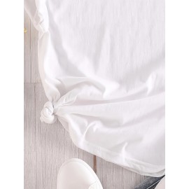 Casual Bird Lover's Printed Crew Neck T-Shirt - Women's Short Sleeve Top - Women's Clothing