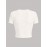 Women's White Crop T-Shirt - London '92 Numeric Graphic Tee - Stretchy Casual Summer Top - Vintage Streetwear Everyday Shirt - Non-See Through Crop Top for Women, Ladies T Shirts, Relaxed Fit Tee, Nontransparent Fabric